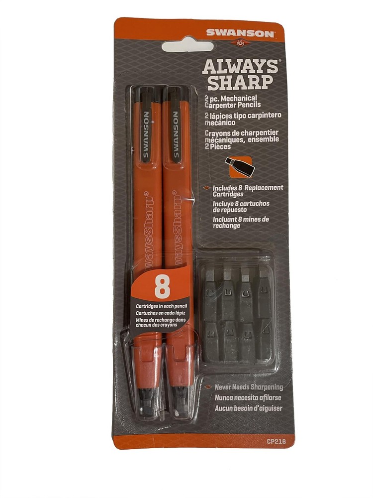 Swanson Tool Co CP216 AlwaysSharp Refillable 1 Count (Pack of 1), Blue