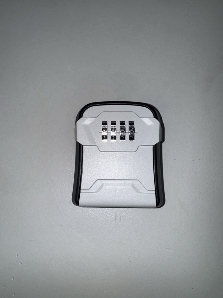 Puroma Lock Box - Portable Combination Lockbox Wall-Mounted Key Storage Box