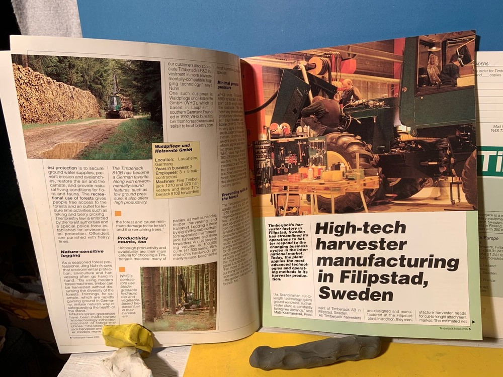 Timberjack News Forestry Logger Logging