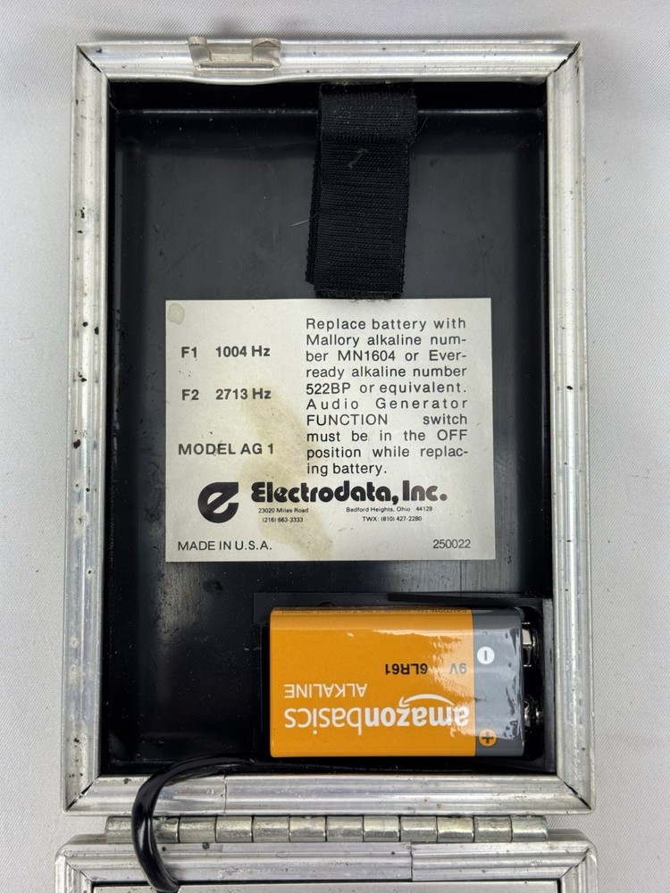 Electrodata, Inc. AG1 Audio Generator - Tested