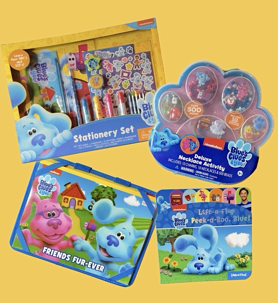 Blues Clues Activity Lot Perfect For Easter Nick Jr
