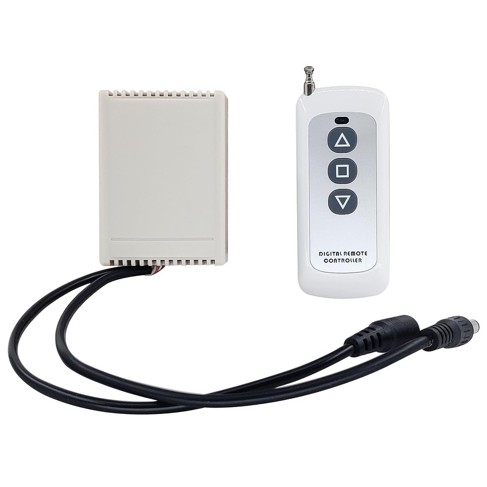 Wireless Remote Control Kit for DC 12V 24V Linear Actuator Motor Controller US