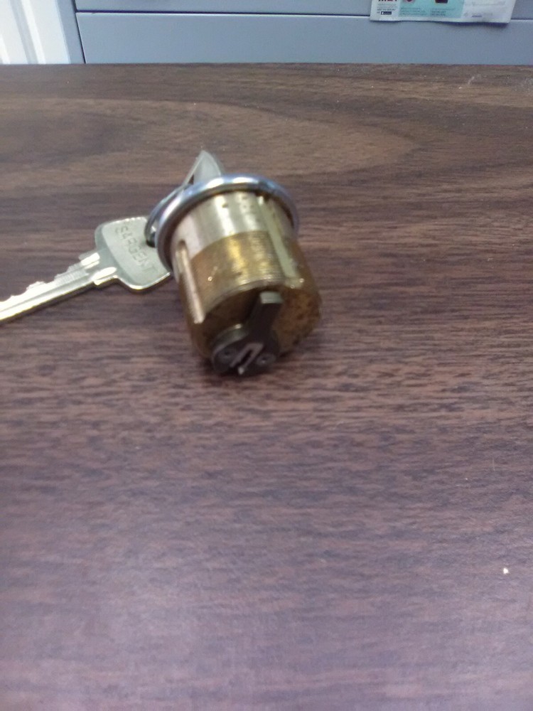 Sargent mortise cylinders, keyed different ...flat shipping fee $9.95