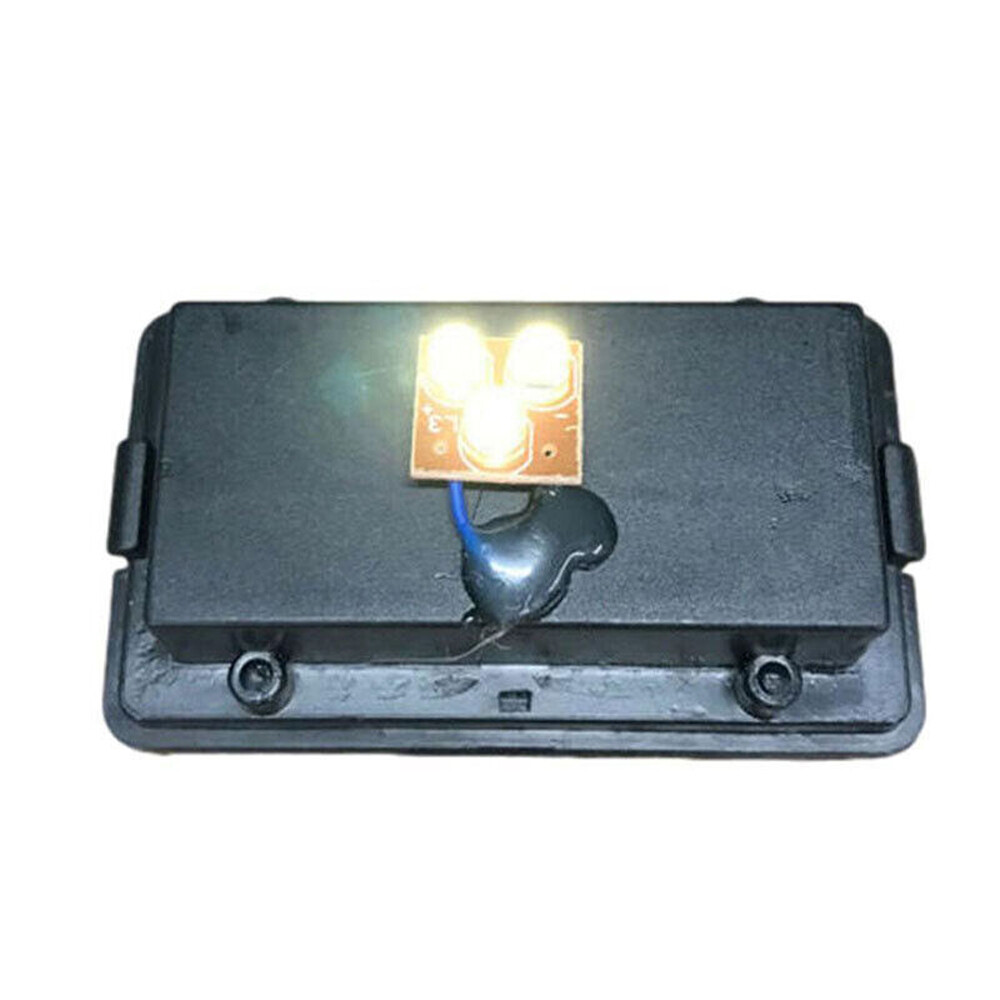 Garden Solar Powered Replacement Rectangular LED Light Box for Lantern Lamp