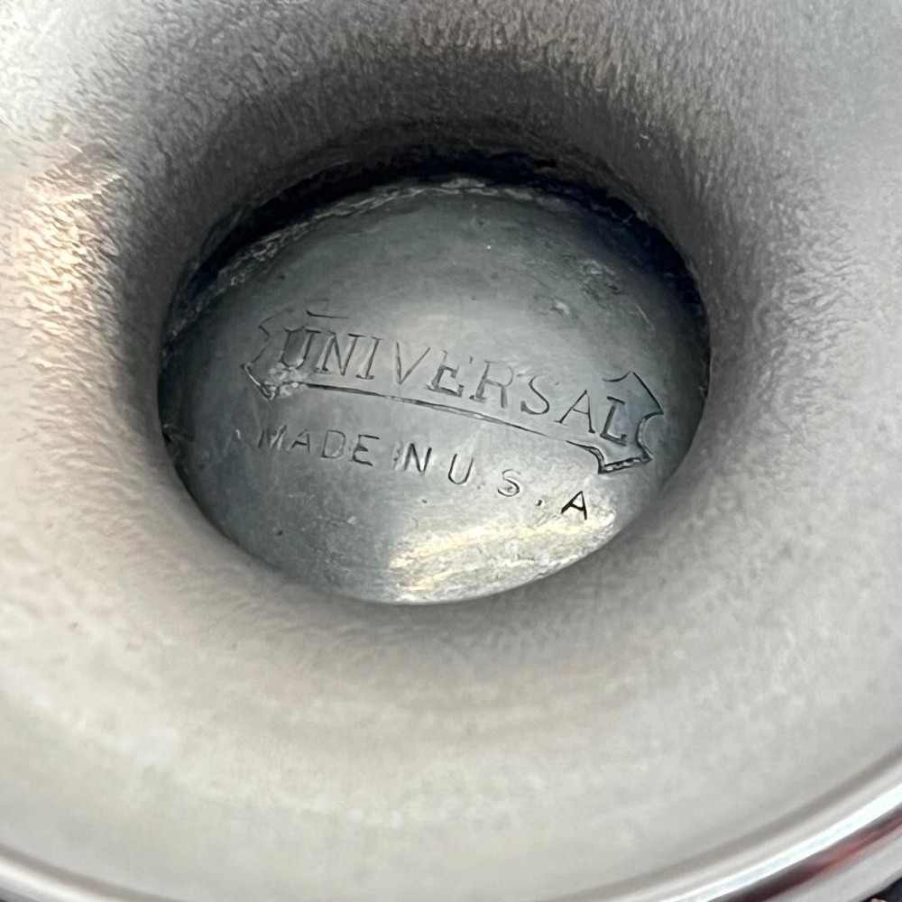 VTG Elegant Silverplated Universal Sugar Creamer Etched Hollow Ware Sz Desc