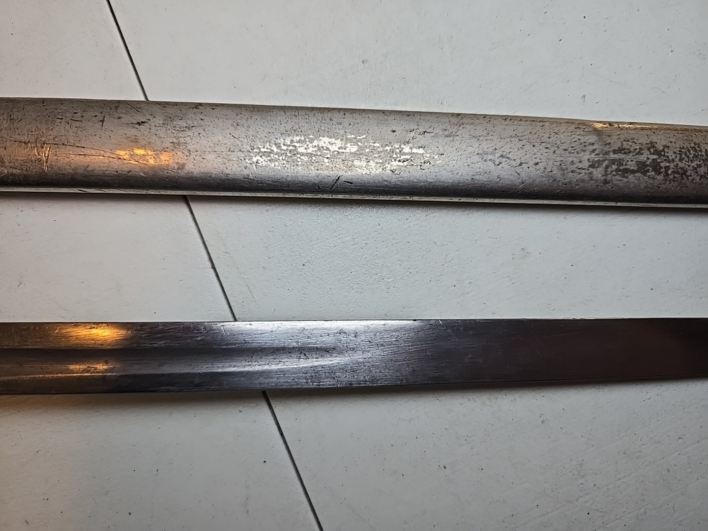 WWI M1889 German Wurttemberg Kinder Sabel Sword w/Scabbard - Etched - Kirschbaum