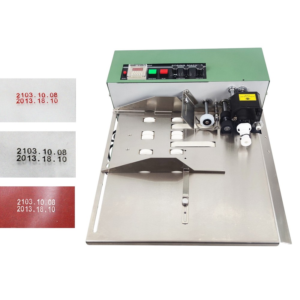 MY-380F Auto Dry Ink Batch Coding Machine Printing Date Coder Coder 110V
