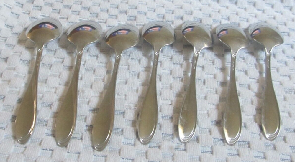 43 PC Oneida Camber Cresta Windswept Scroll Glossy Stainless Flatware