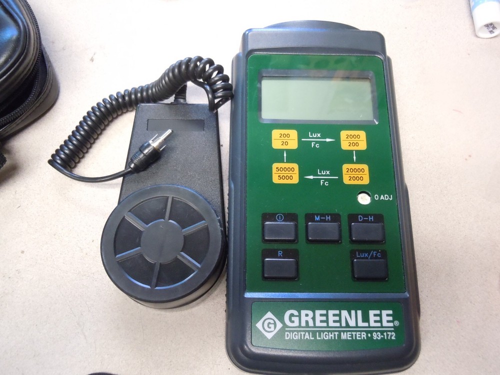 Greenlee - Meter, Light Digital (93-172), Elec Test Instruments