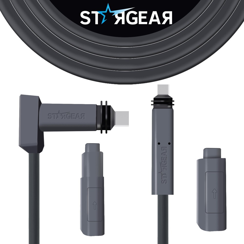 For Starlink Rectangular Satellite V2 150 ft Replacement Cable Dish Router Kit