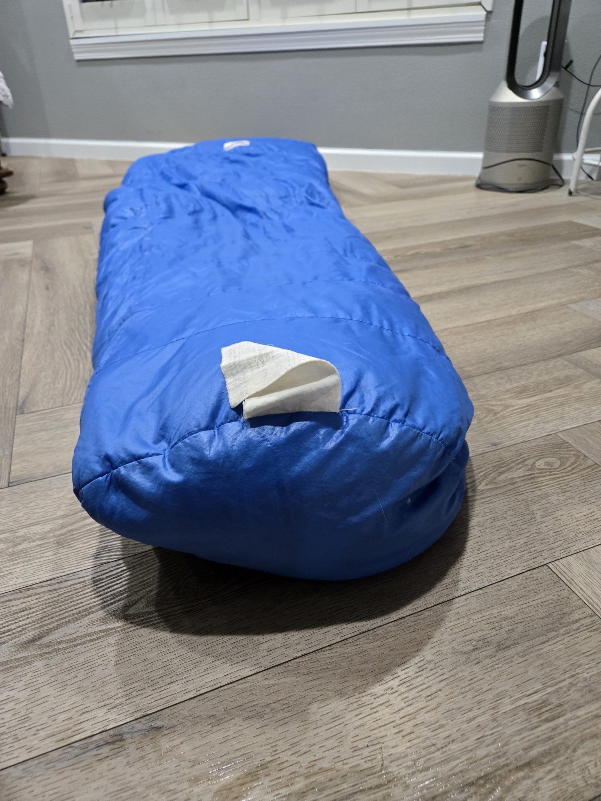 vintage Holubar Mountaineering goose down sleeping bag Mummy Bag Blue 0°