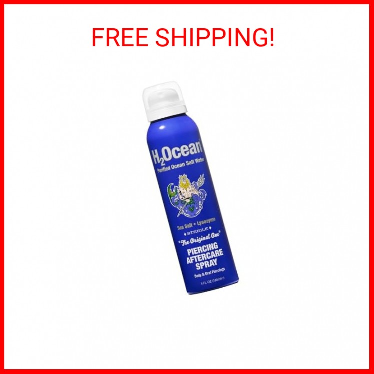 H2Ocean Piercing Aftercare Spray 4oz