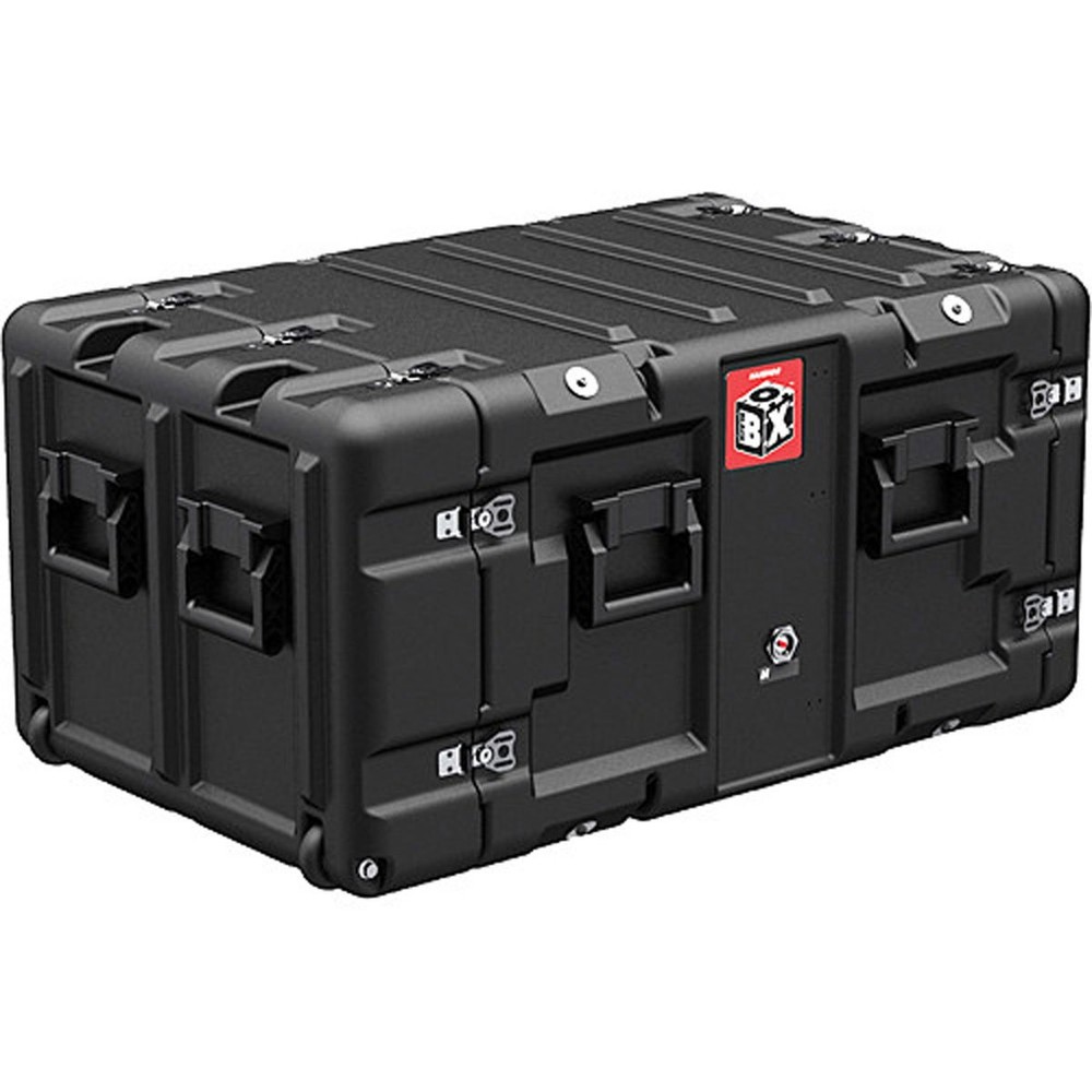 Pelican BlackBox 7U Rackmount Case, No Foam, Black