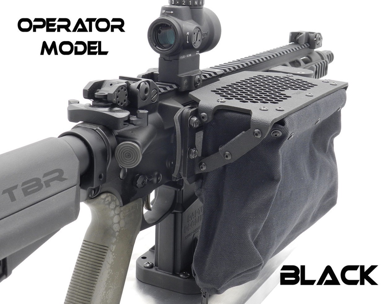 Picatinny Rail Brass Catcher – Heat Resistant Shell Collector with Zipper