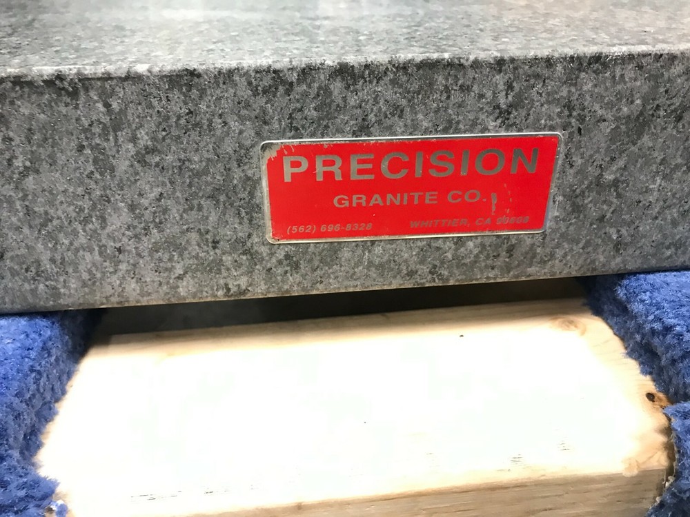 Precision Granite Surface Plate 24"x18"x3.5"