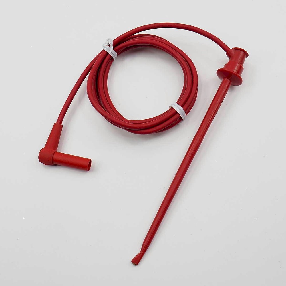 Pomona Electronics 4565 MAXIGRABBER Hook Test Clip Cable (RED)