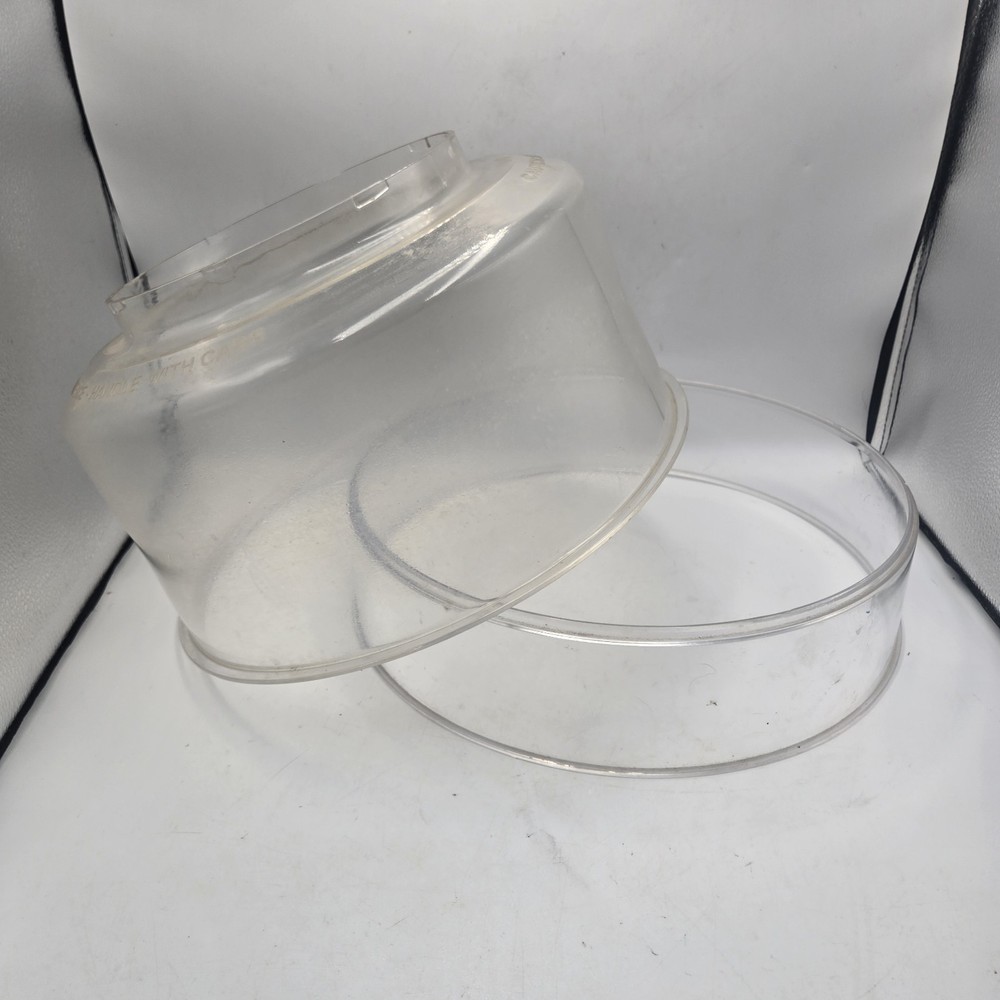 NuWave Infrared Oven Clear Plastic Dome W/ Extender Ring Replacement