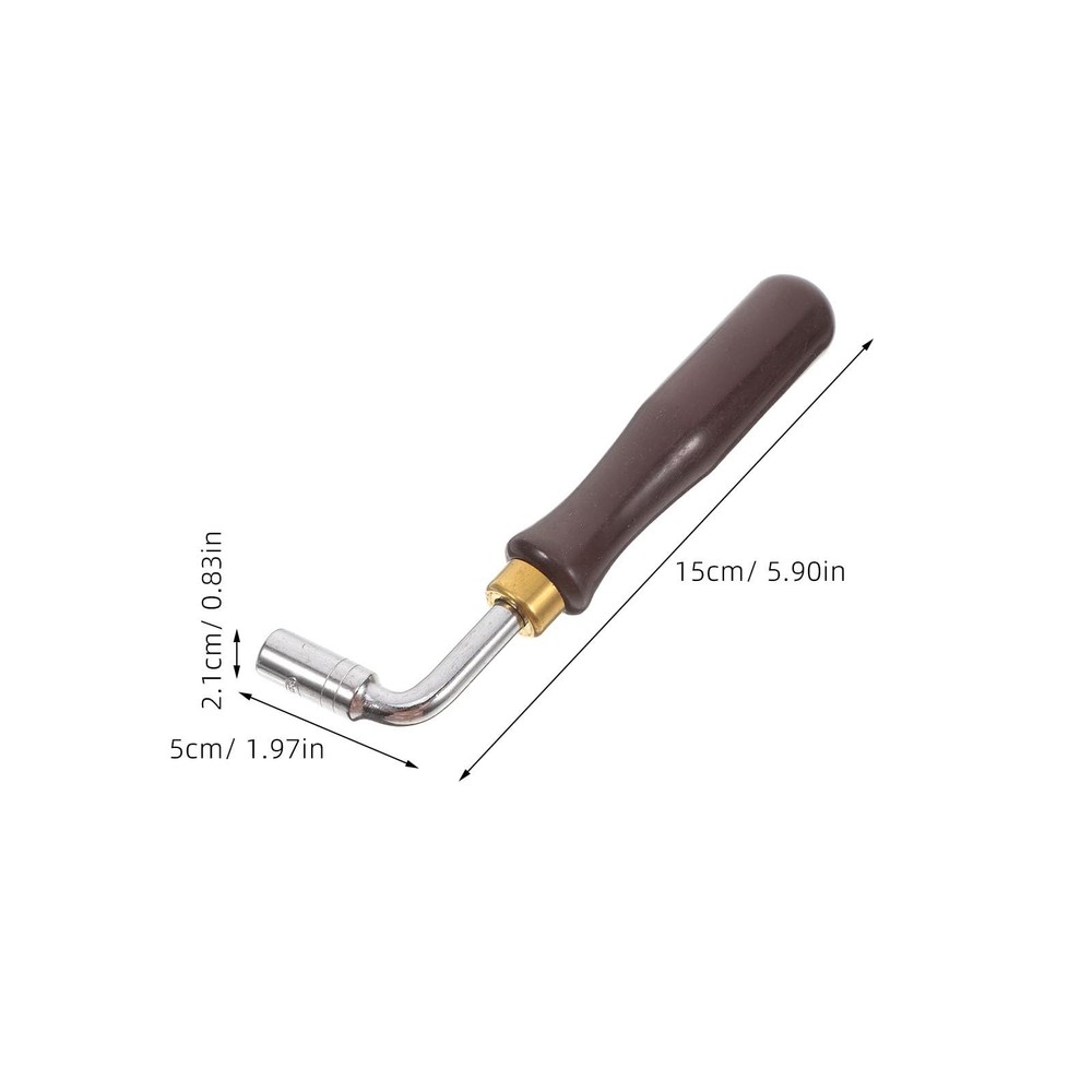 Dulcimer Tone Tuning Wrench Tool for String Adjustment Ergonomic Handheld Ins...