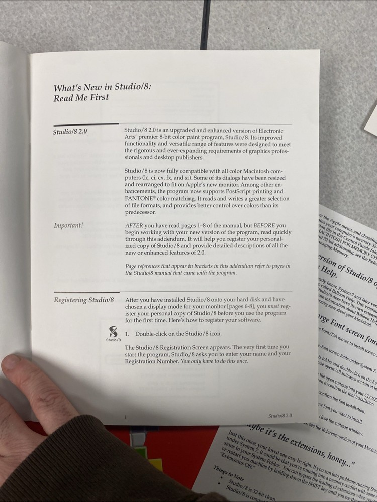 Electronic Arts Studio 8 Professional Paint Program (Macintosh) COMPLETE