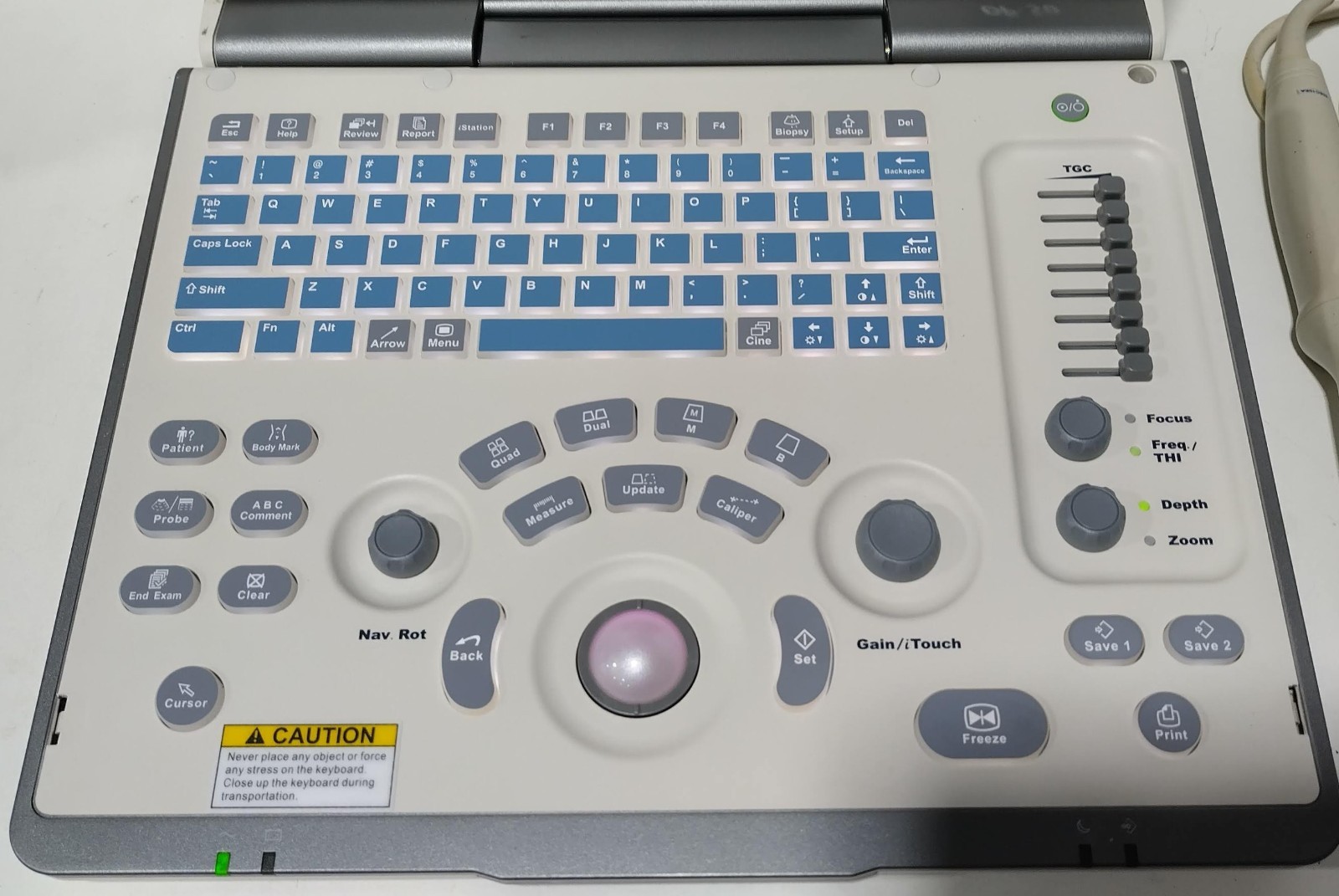 Mindray DP-50 Digital Ultrasound Imaging System w/Ultrasonic Transducer No HDD