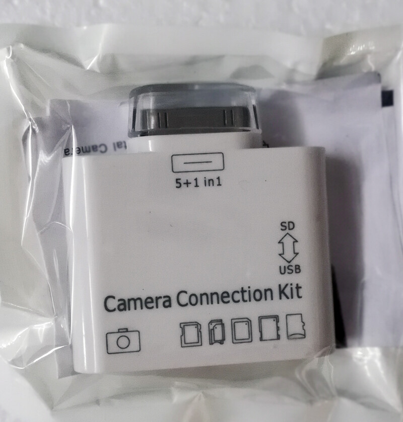 5 in 1 USB Camera Connection Kit Memory Card SD Reader For Apple iPhone/iPad