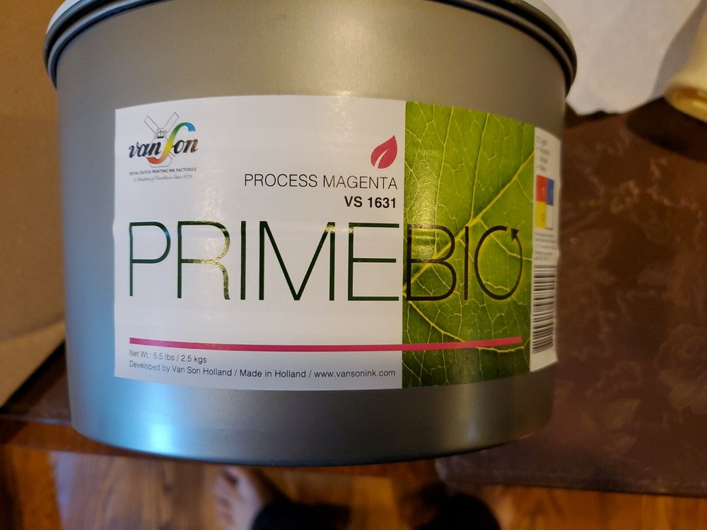 Vanson Offset Inks Process Magenta Primebio 21 Lbs