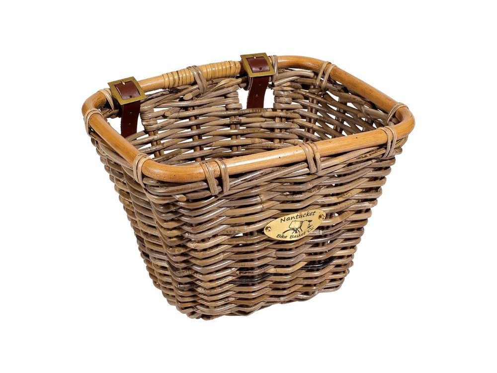 Nantucket Tuckernuck Handlebar Basket Tan