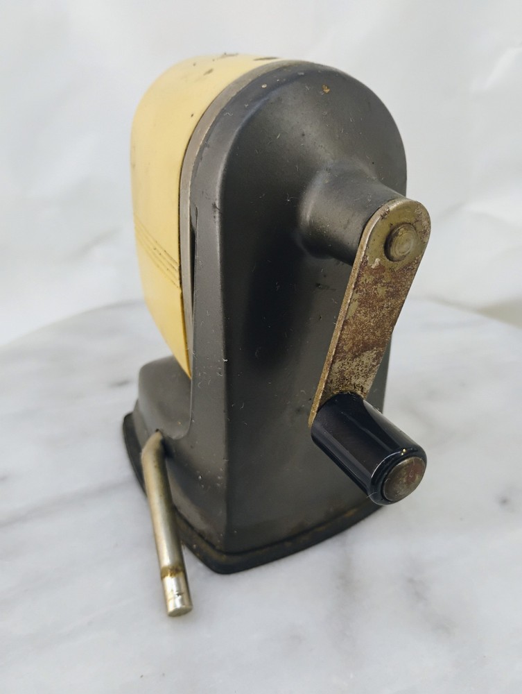Vintage Table Mounted Sears Pencil Sharpener WORKS