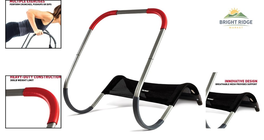 Multi-Function Sit Up Trainer for Crunches, Dips and Full Body Exercises