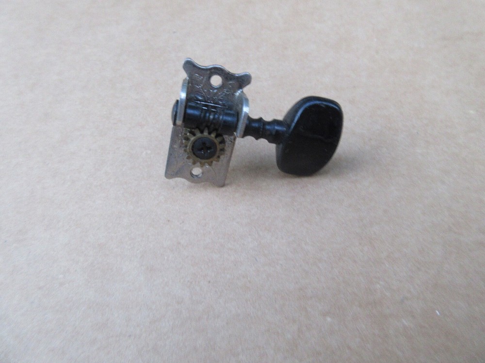 Vintage Older Single Open Back Guitar Tuner Bass Side E A D