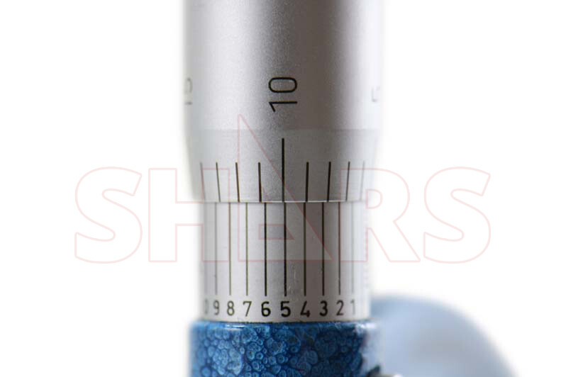 Shars 5-6" x 0.0001" Outside Micrometer Solid Metal Frame New S}