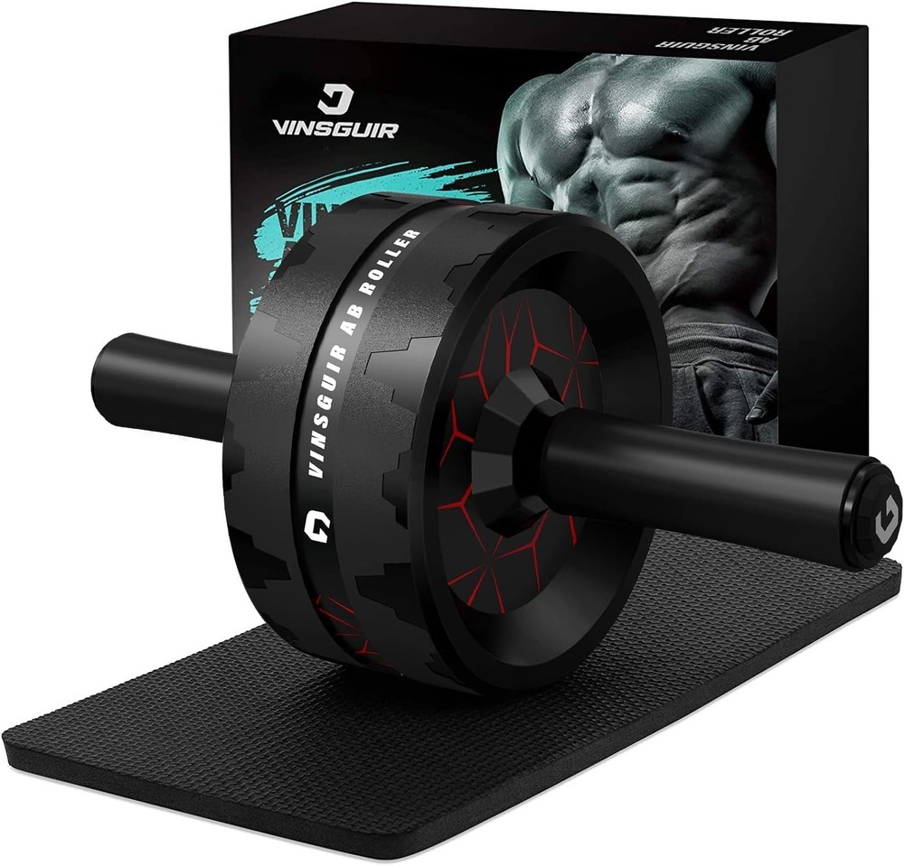 Ab Roller Wheel, Abs Workout Equipment for Abdominal & Core Strength Training...
