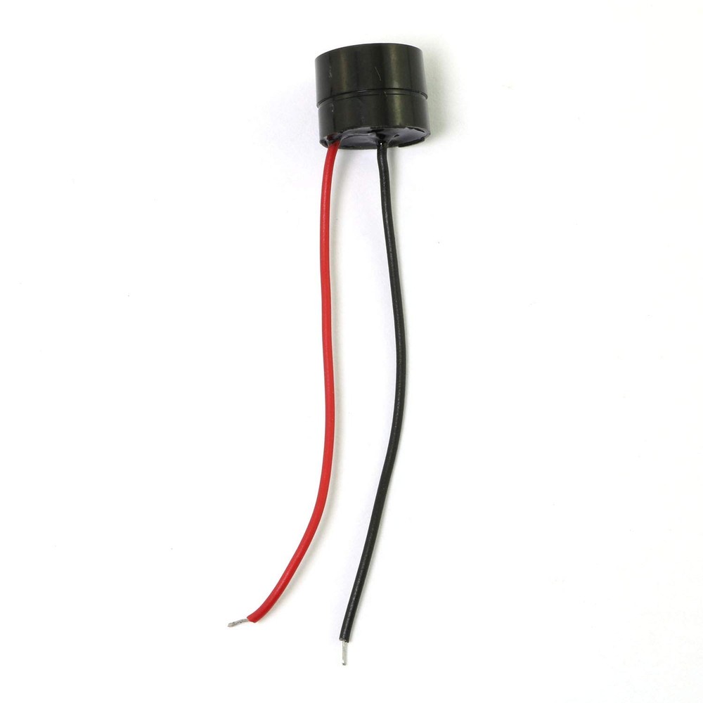 RuiLing 5pcs DC 12V Wired Active Electronic Buzzer Electromagnetic Type Black