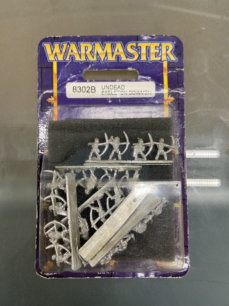 Games Workshop Warmaster Undead Skeleteon Bowmen OOP  New