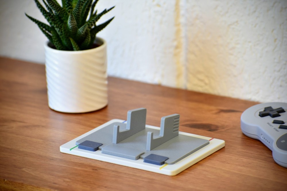 Nintendo Switch Online Super Famicom Controller Display Stand - 3D Printed