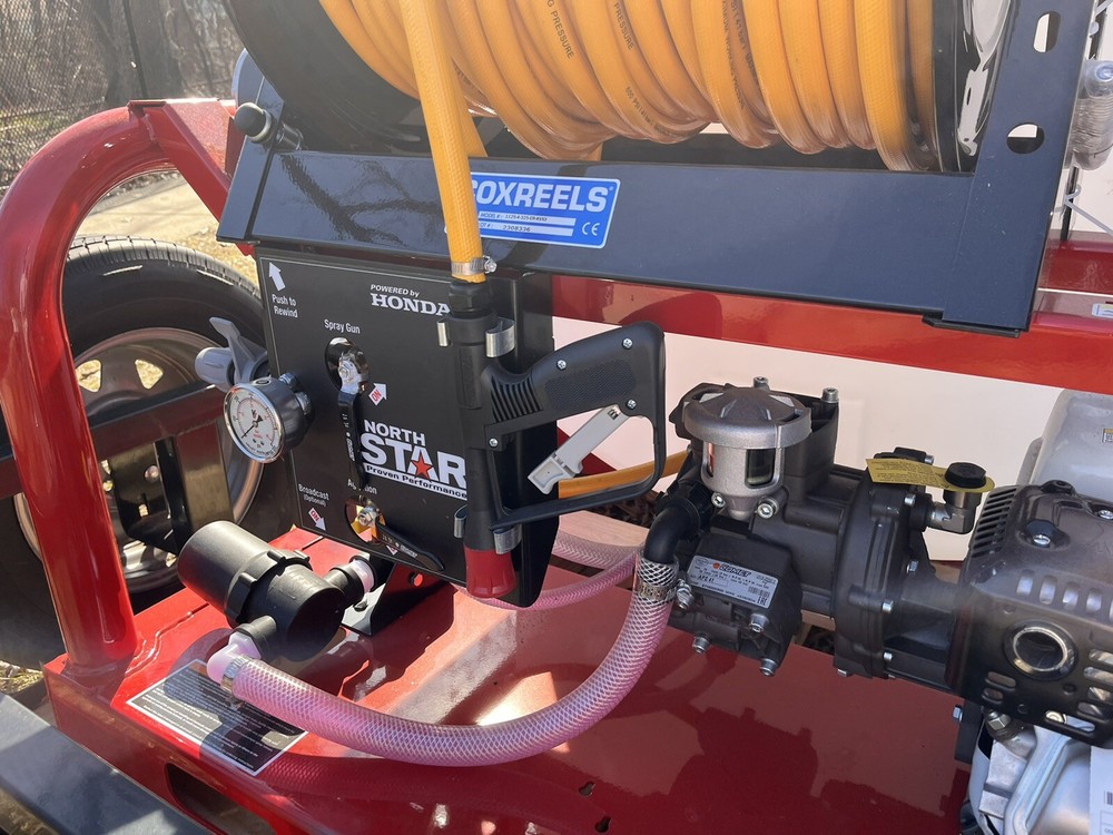 Skid Sprayer With Trailer