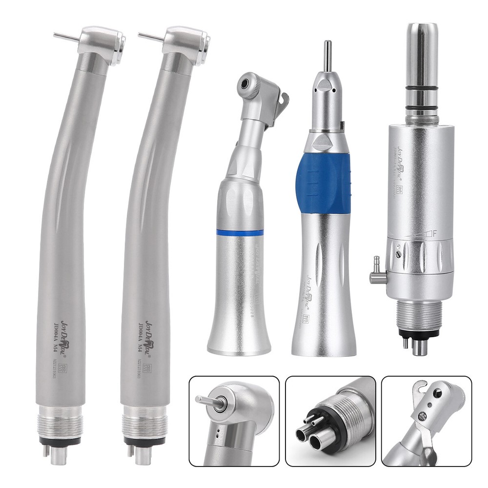 Dental Unit Chair Computer Control PU Leather Compensate Wider+Stool /Handpiece