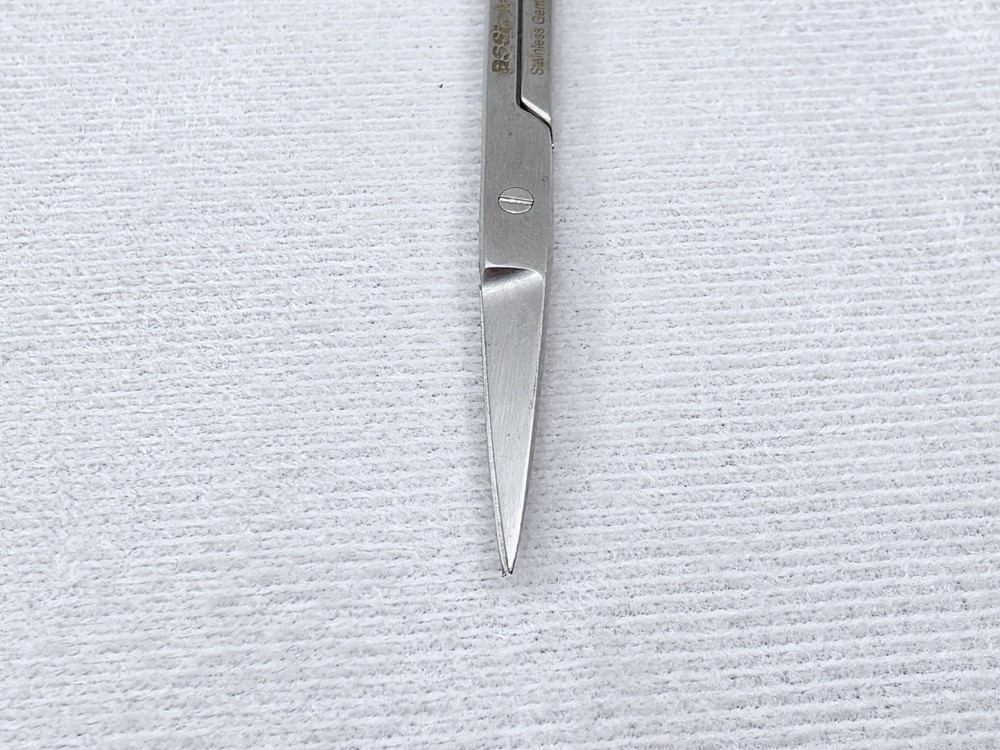 ASSI ASSI.A4502 Iris Delicate Scissors, Straight Tip 11.5cm
