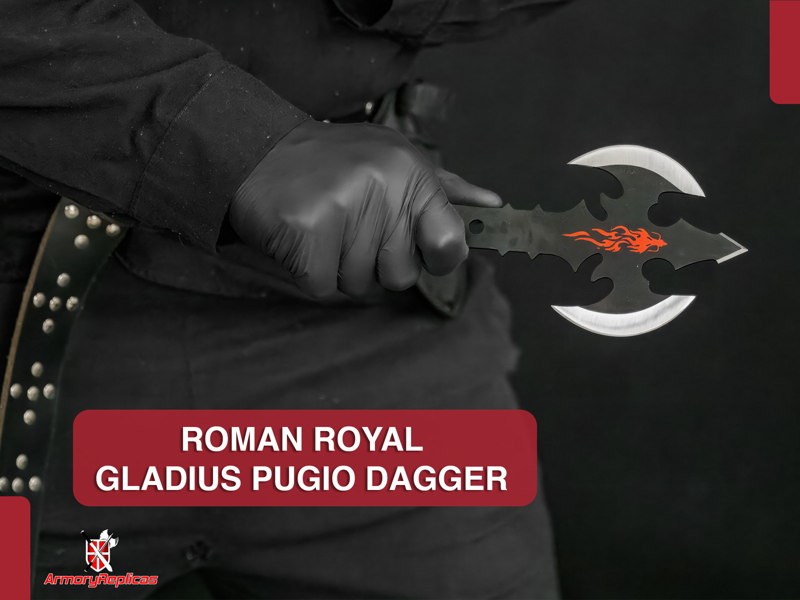 Dragon’s Mighty Fury Triple Edged Throwing Axe Tactical Stainless Steel Hatchet