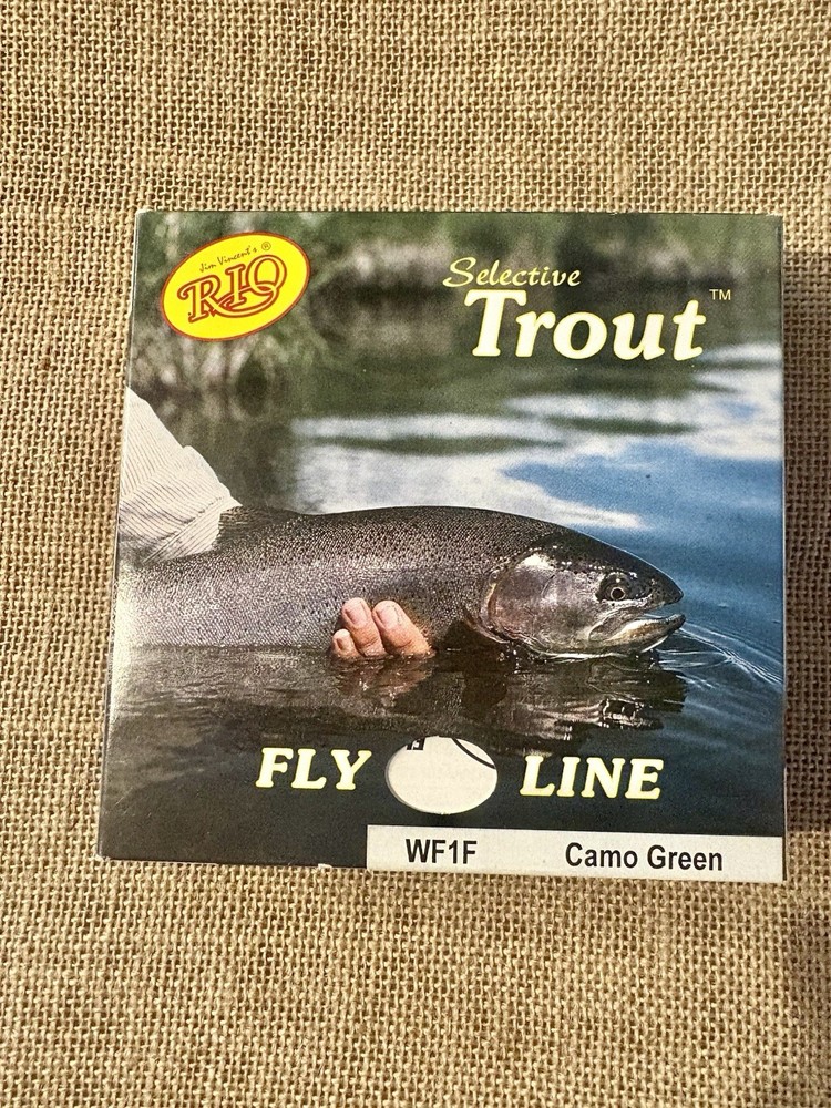 Rio Selective Trout Fly Line Camo Green