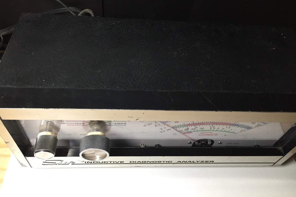 Vintage Sun Inductive Diagnostic Analyzer CP7670 Untested As-Is