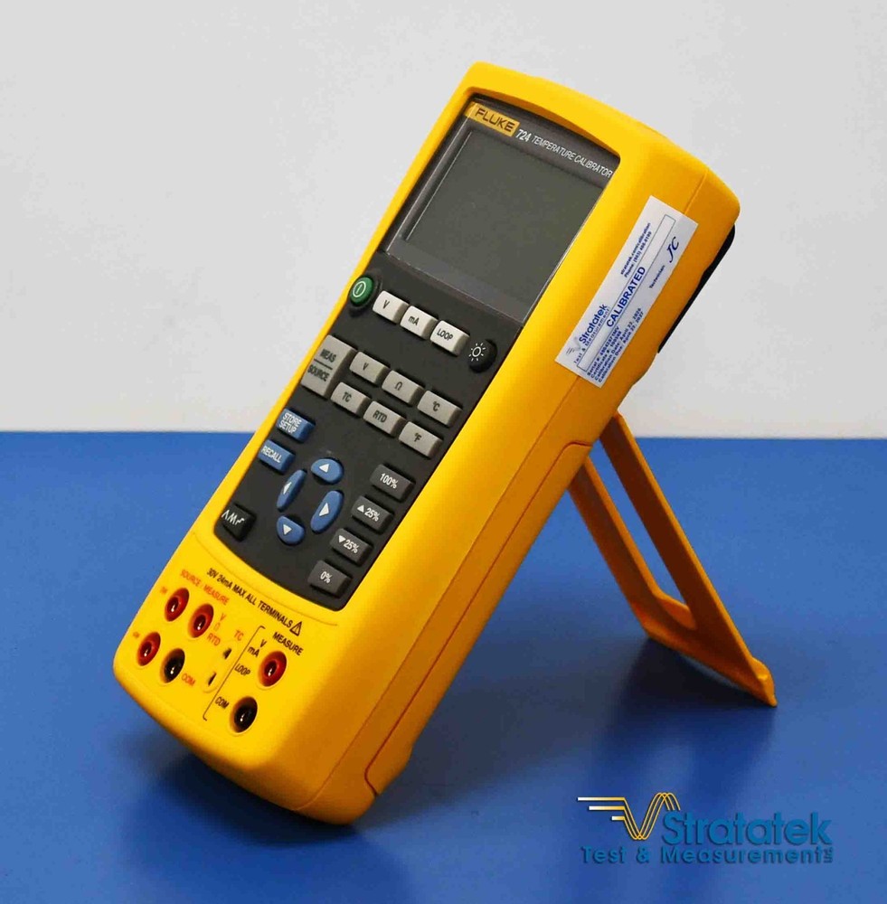 Fluke 724 Process and Temperature Calibrator NIST Calibrated with Data