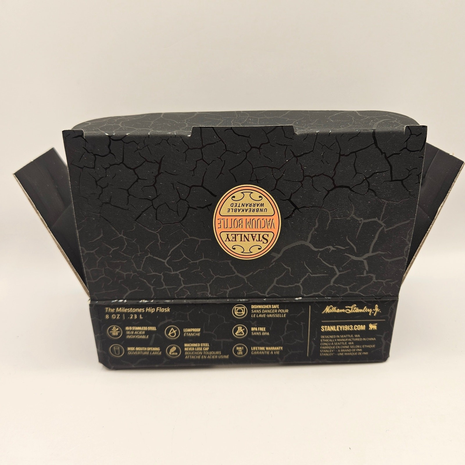 STANLEY 1923 STYLE RARE VINTAGE 8oz SPIRIT BOTTLE NIB