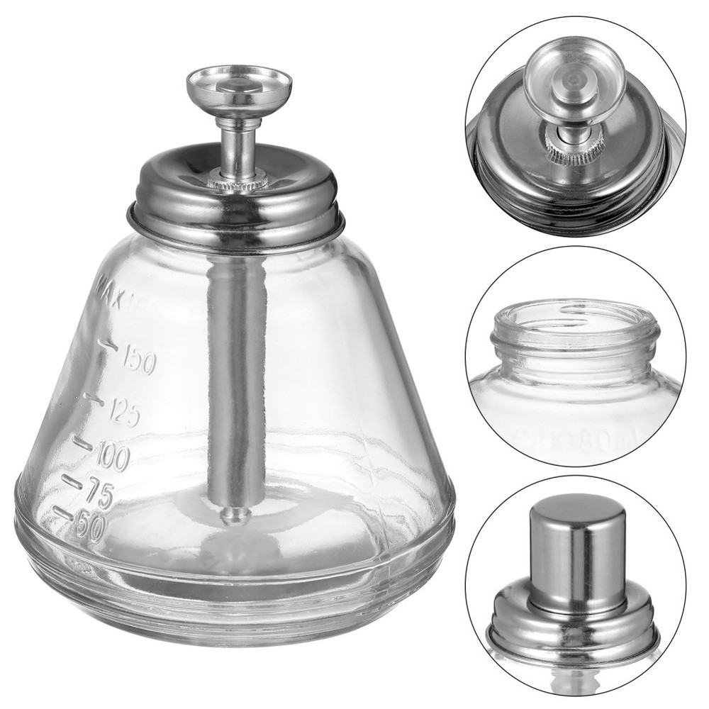 180 ML Dispenser Push Glass Bottle down Pump Press with
