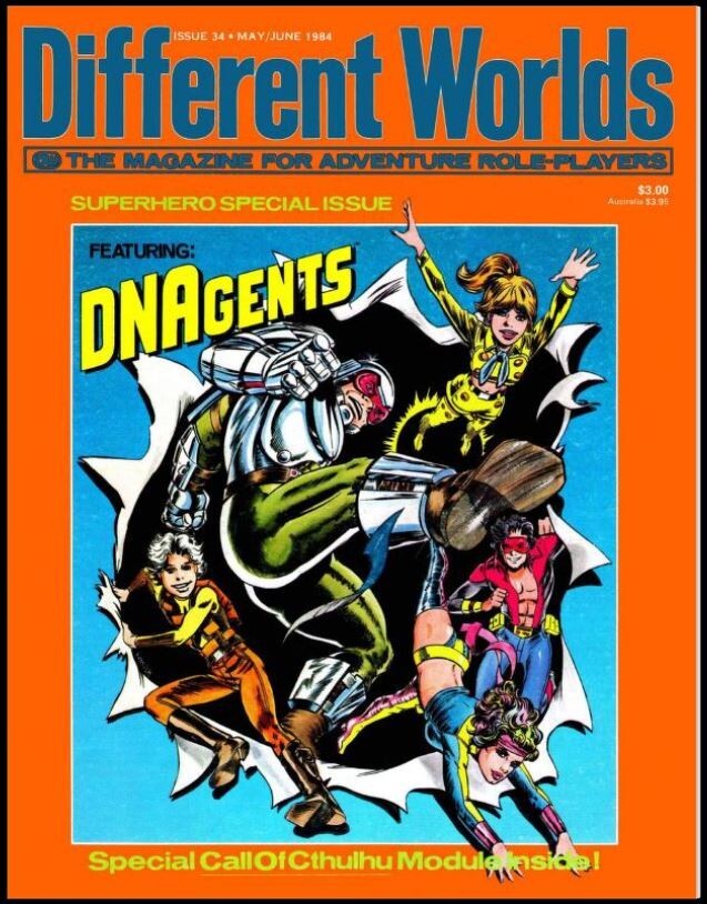 DIFFERENT WORLDS RPG MAGAZINE 30 Unique Issues On USB Flash Drive