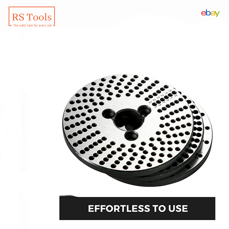 6" Precision Rotary Table Horizontal Vertical & Index plate set dividing plate