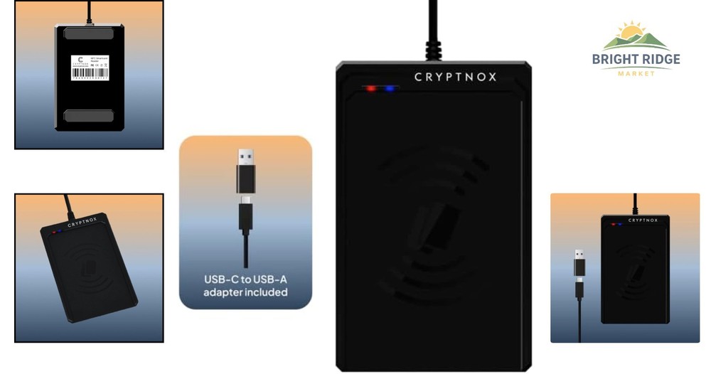 Versatile NFC Card Reader with Fast Data Transfer and Multiple Compatibility
