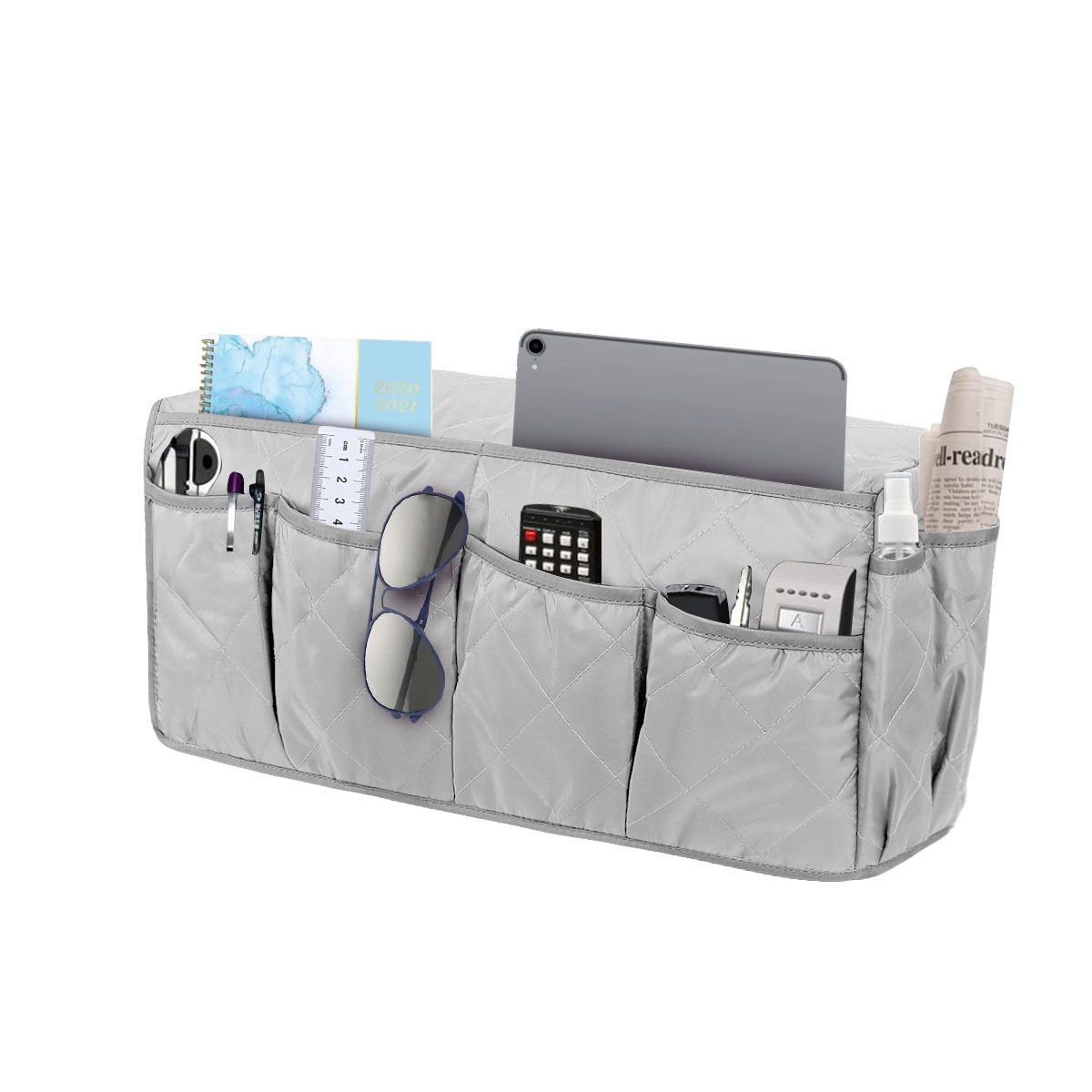 Armrest Organizer TV Remote Holder 14 Pocket Caddy for Couch Sofa Recliner Chair