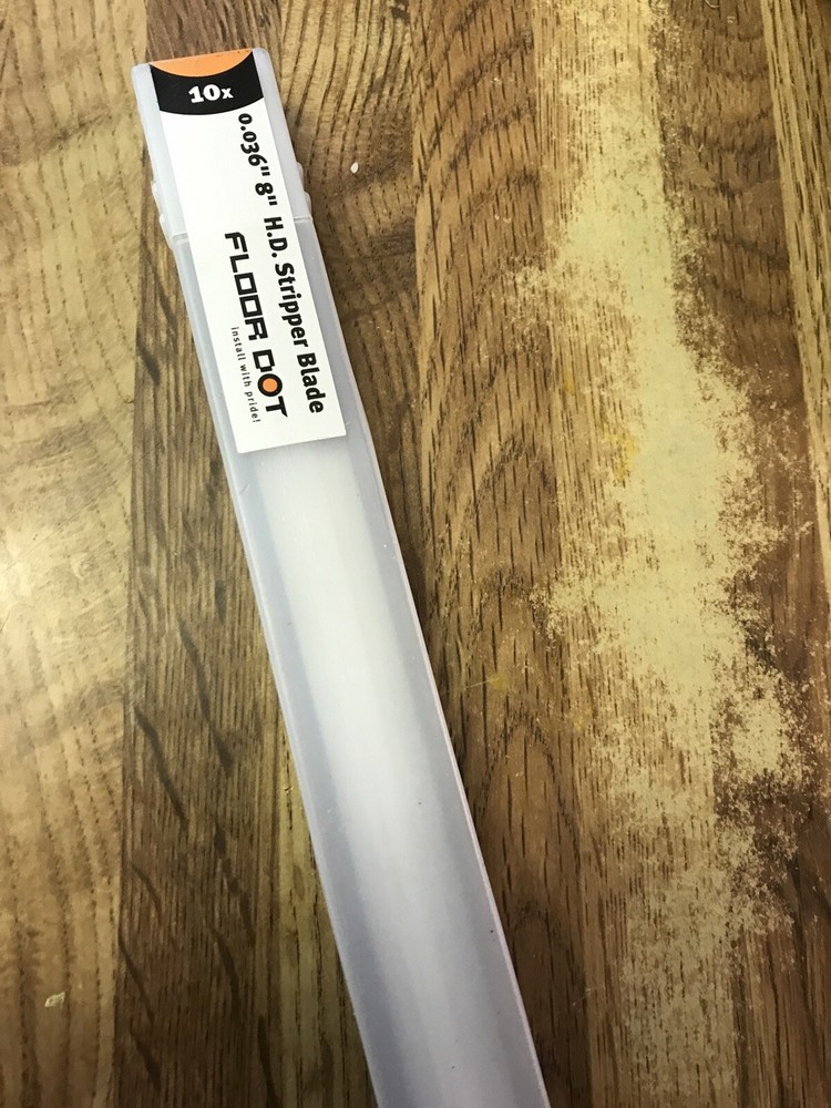 10 x  floor Dot 8" Heavy Duty Replacement Floor Stripper Blades