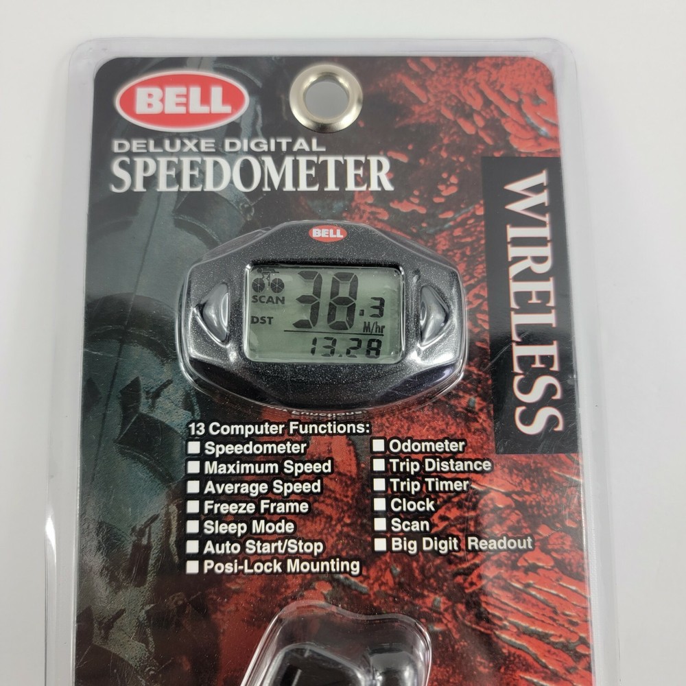 Bell Sports Deluxe Digital Bike Speedometer Wireless 13 Function Cycle Computer